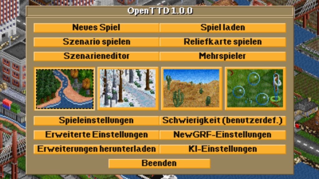 Adjusting Settings Before Playing