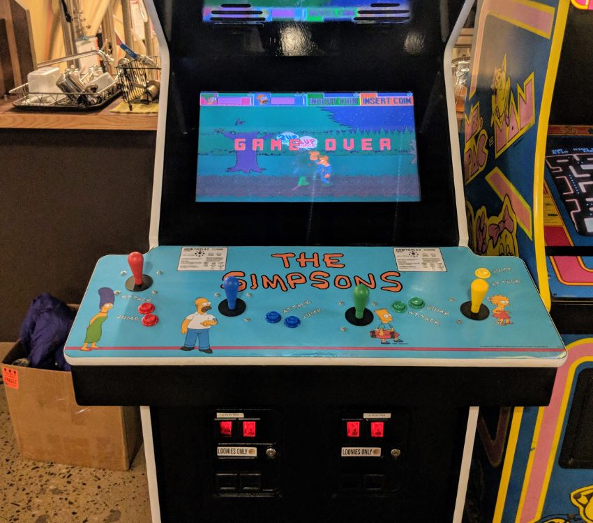 The Simpsons Arcade Game